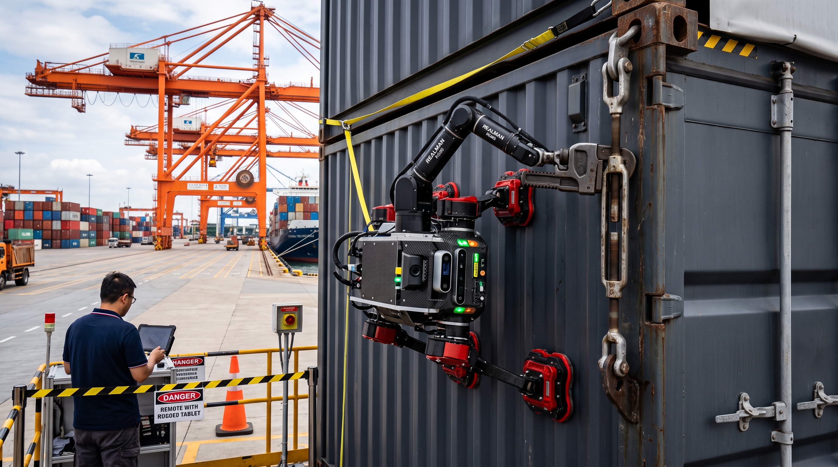 Cooperative Robotic System for Container Lashing in Smart Ports (Principal Investigator, 07/2026 to 03/2027)